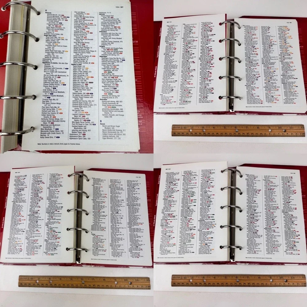2006 Better Homes Gardens New Cook Book Binder 14th Edition‎ Recipes Hardcover